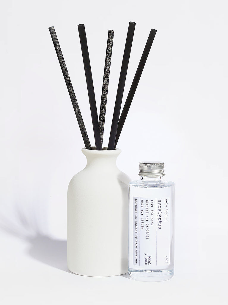 Eucalyptus Ceramic Reed Diffuser - 100ml - Helm London
