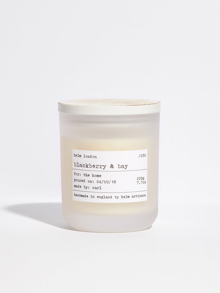 Blackberry & Bay Luxury Candle - Helm London