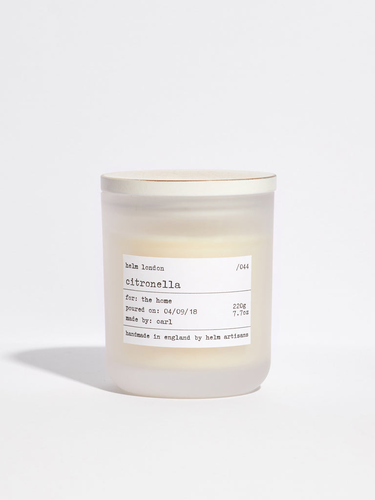 Citronella Luxury Candle - Helm London