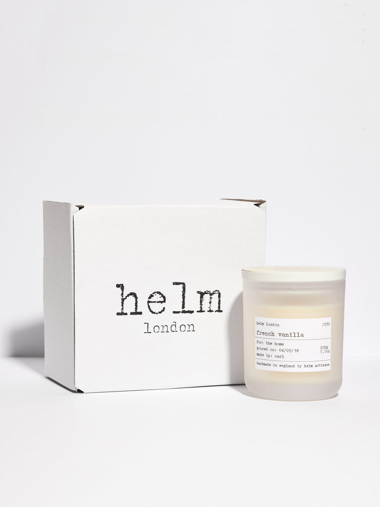 French Vanilla Luxury Candle - Helm London