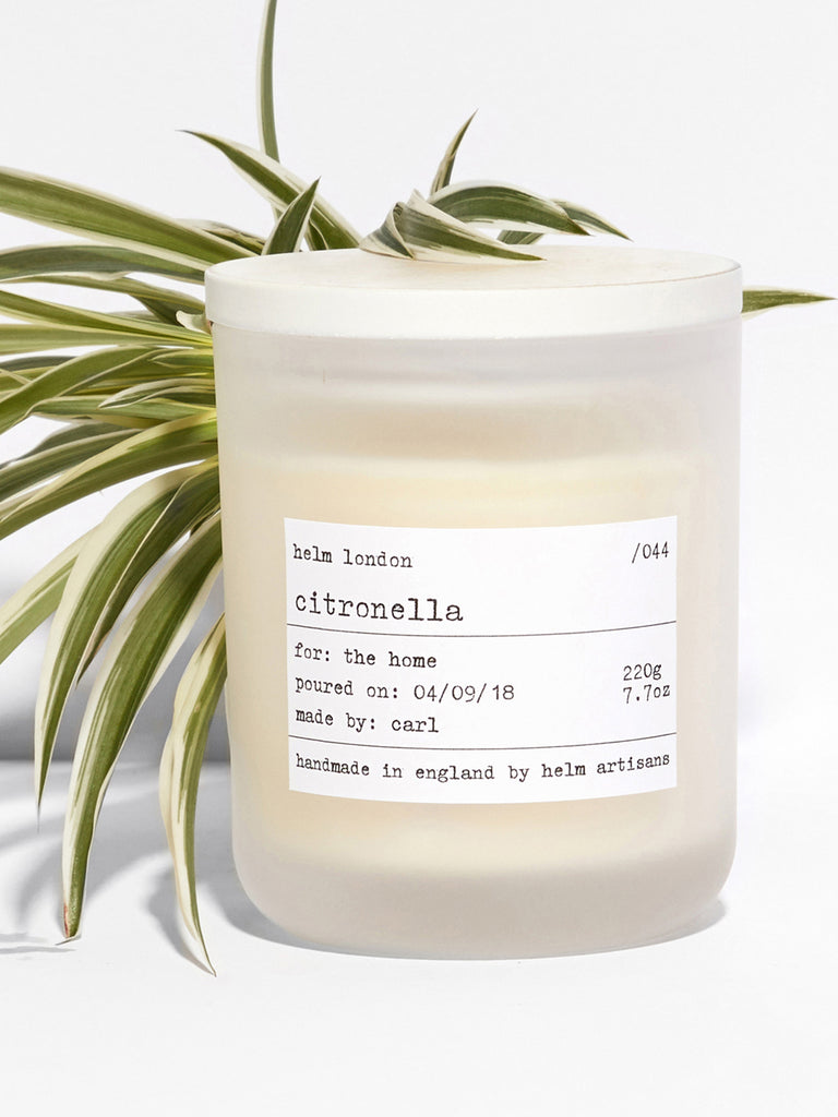 Citronella Luxury Candle - Helm London