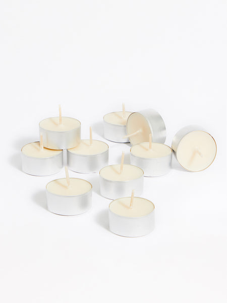 Cocoa Butter Tealights - Set Of 10 - Helm London