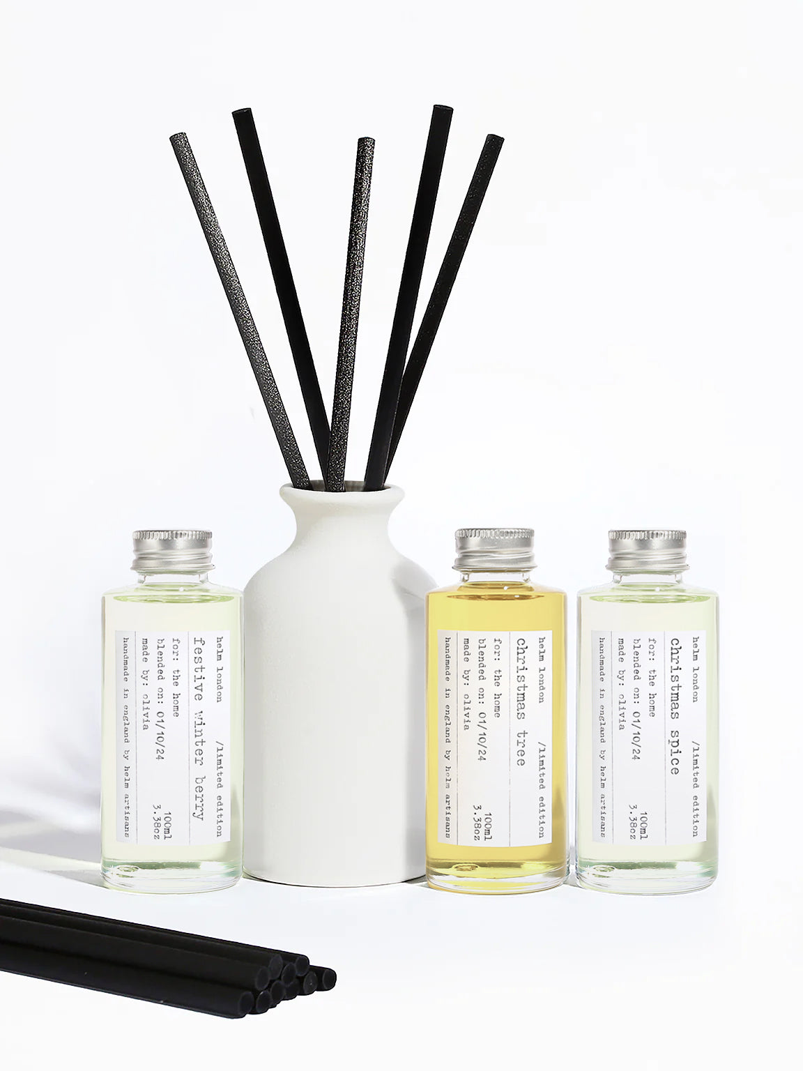 Ceramic Merry Christmas Reed Diffuser