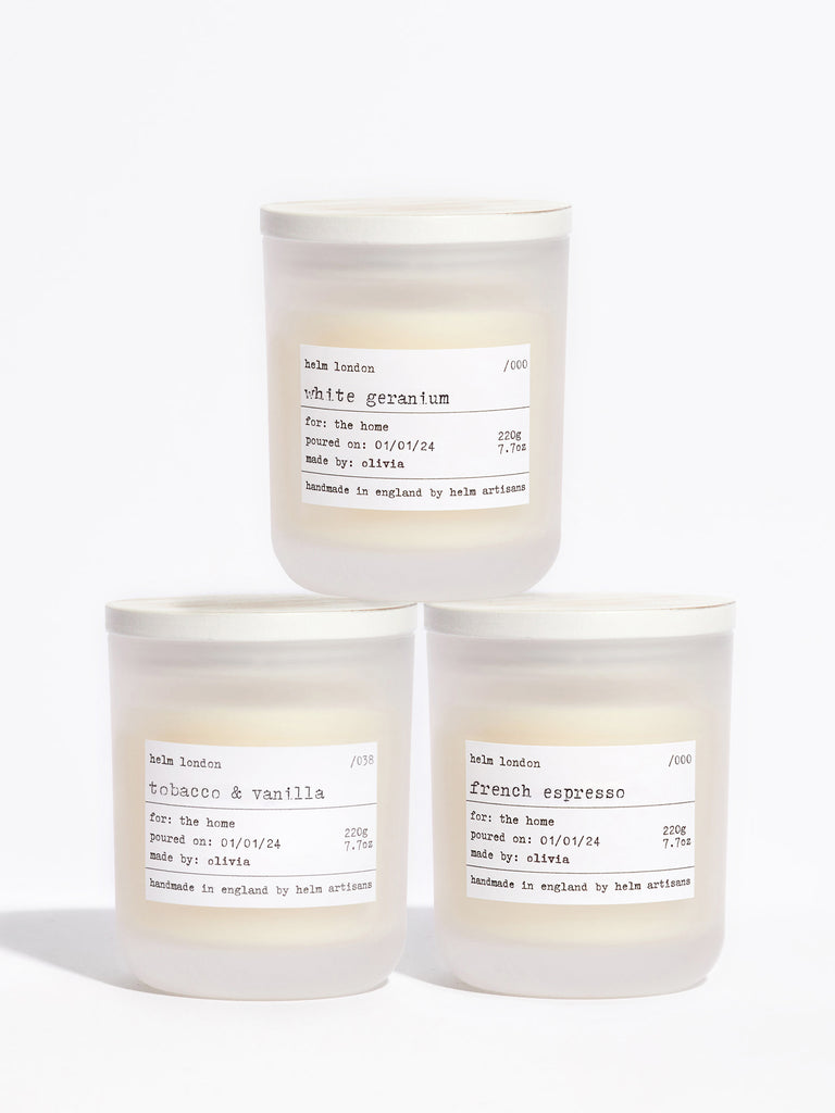 New Year Luxury Candle Trio - Helm London