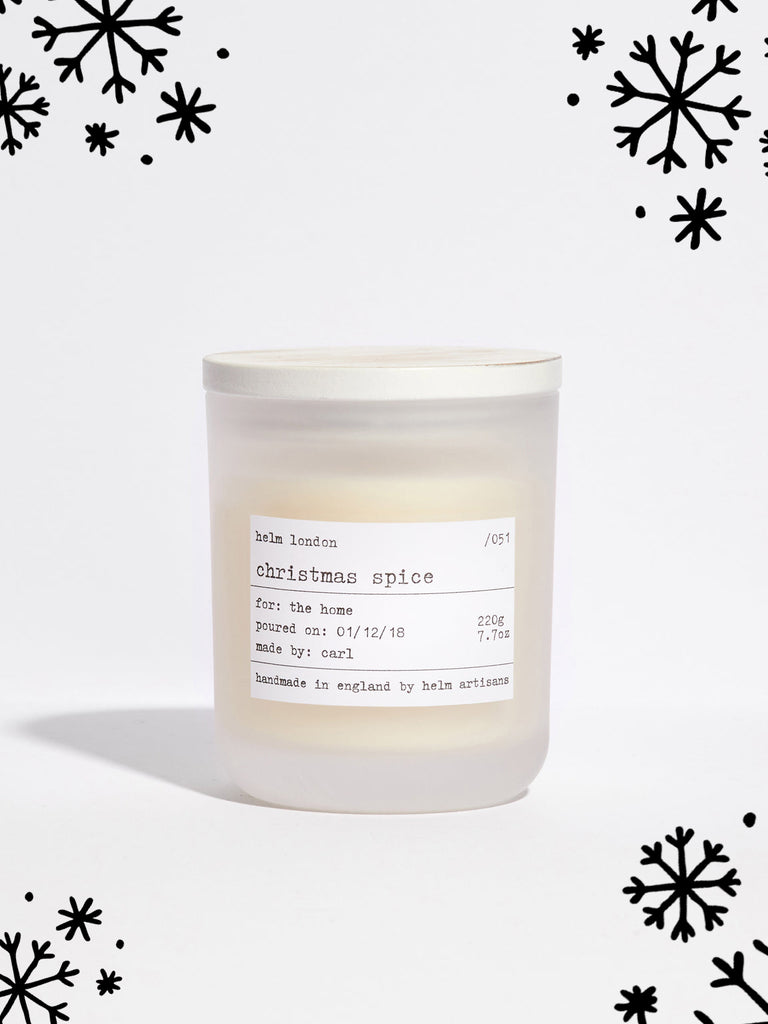 Christmas Spice Luxury Candle - Limited Edition - Helm London