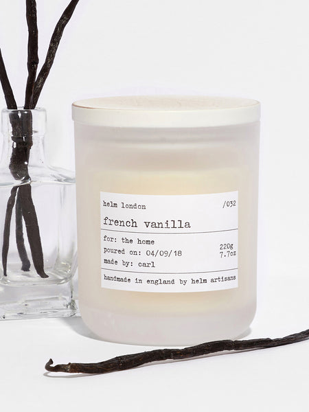 French Vanilla Luxury Candle - Helm London